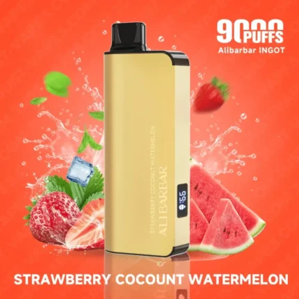 STRAWBERRY COCONUT WATERMELON - ALIBARBAR INGOT9000